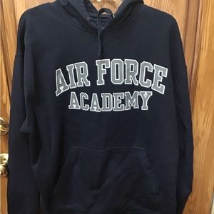 Air Force academy unisex hooded sweater size XL